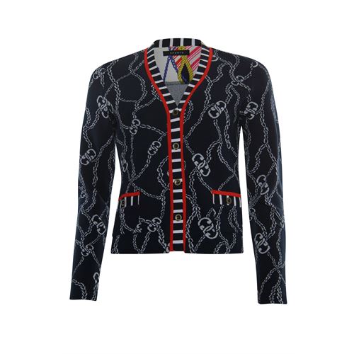 RS Sports ladieswear pullovers & vests - cardigan chaindesign. available in size  (blue,multicolor,white)