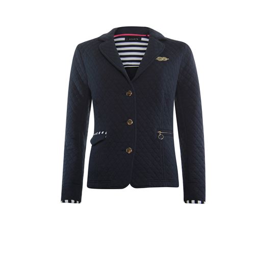 RS Sports dameskleding jassen & blazers - jasje gestept met borduursel. beschikbaar in maat  (blauw)