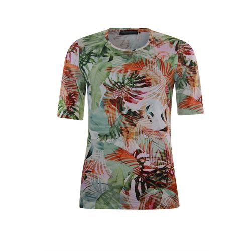 Roberto Sarto dameskleding t-shirts & tops - t-shirt. beschikbaar in maat  (multicolor,olijf)
