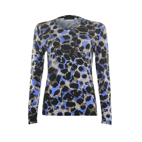 Roberto Sarto ladieswear t-shirts & tops - t-shirt long sleeve. available in size  (black,blue,multicolor,off-white)
