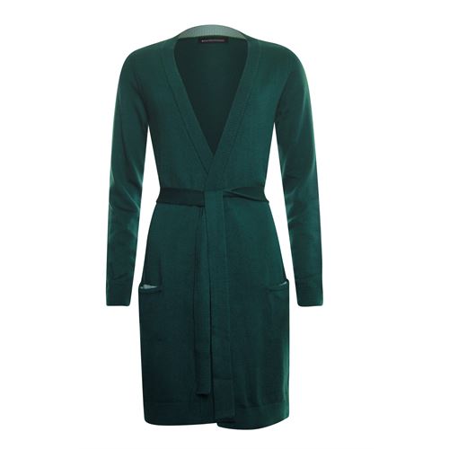 Anotherwoman dameskleding truien & vesten - vest contrast details. beschikbaar in maat 38,40,44 (groen)