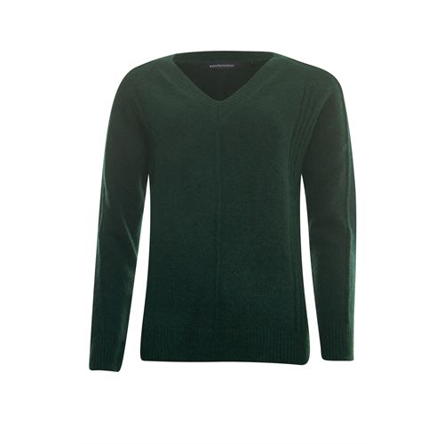 Anotherwoman ladieswear pullovers & vests - pullover v-neck. available in size  (green)