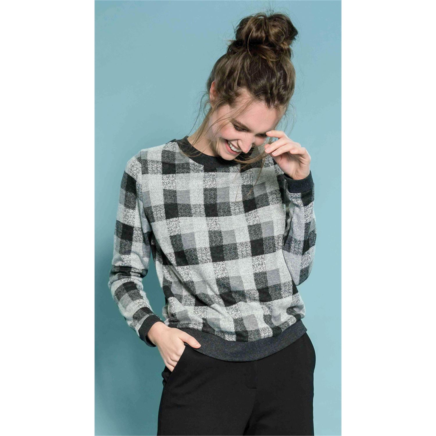Afvoer Beginner hardware Anotherwoman Ruit sweater - Shop Anotherwoman dameskleding online