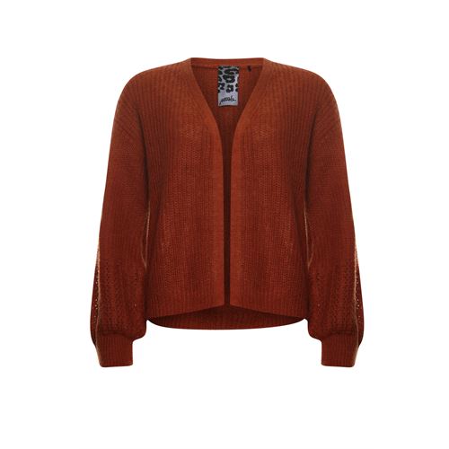 Poools ladieswear pullovers & vests - cardigan mohair. available in size  (red)
