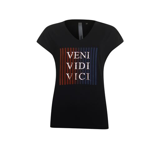 Poools ladieswear t-shirts & tops - t-shirt vici. available in size  (black)