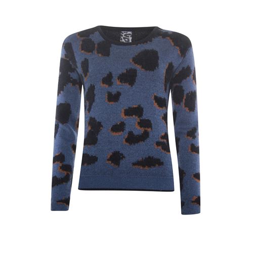 Poools ladieswear pullovers & vests - sweater jacquard. available in size  (blue)