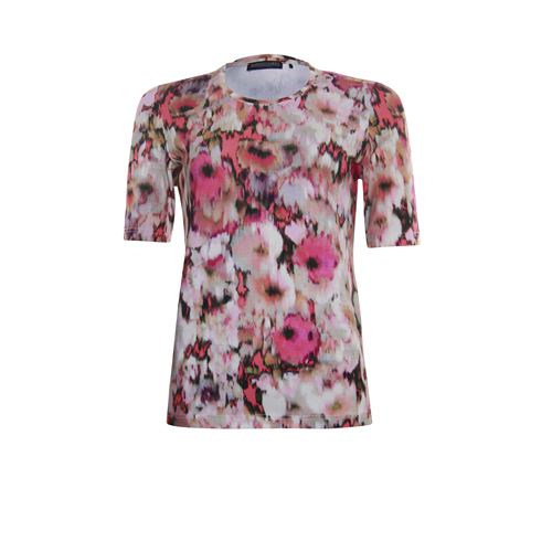 Roberto Sarto ladieswear t-shirts & tops - t-shirt o-neck. available in size  (brown,multicolor,pink)