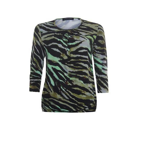 Roberto Sarto ladieswear t-shirts & tops - t-shirt three-quarter sleeve. available in size  (green,multicolor,olive)