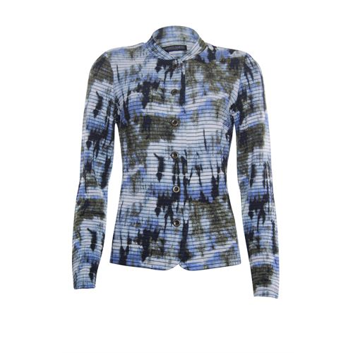 Roberto Sarto ladieswear pullovers & vests - jacket unlined o-neck l/s. available in size  (blue,brown,multicolor)