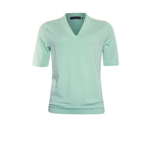 Roberto Sarto ladieswear t-shirts & tops - blouson v-neck. available in size  (green)