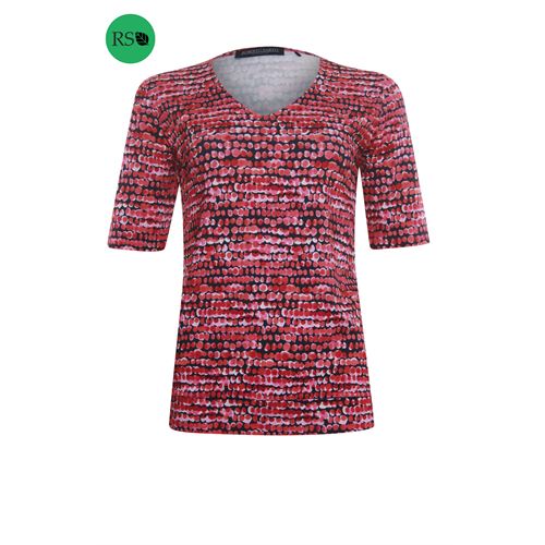 Roberto Sarto ladieswear t-shirts & tops - t-shirt v-neck. available in size  (multicolor)