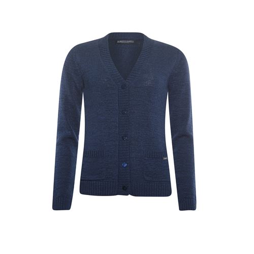Roberto Sarto ladieswear pullovers & vests - cardigan v-neck. available in size  (blue)