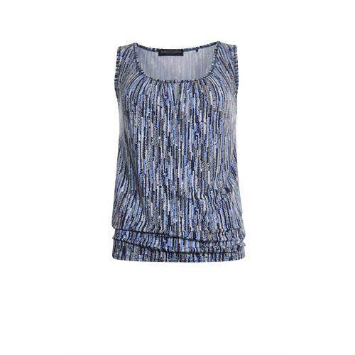 Roberto Sarto ladieswear t-shirts & tops - singlet blouson. available in size  (blue,multicolor)