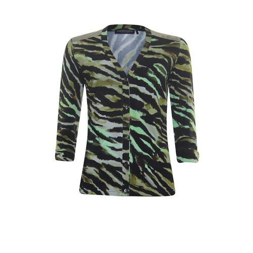 Roberto Sarto ladieswear pullovers & vests - cardigan v-neck. available in size 38,40,46,48 (green,multicolor,olive)