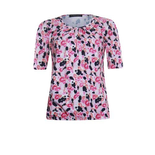 Roberto Sarto ladieswear t-shirts & tops - blouson o-neck. available in size  (blue,multicolor,pink)