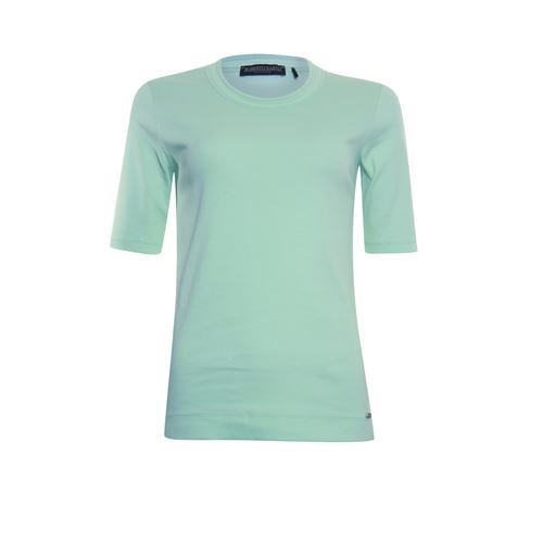 Roberto Sarto dameskleding t-shirts & tops - t-shirt met ronde hals. beschikbaar in maat  (groen)