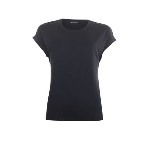 Anotherwoman ladieswear t-shirts & tops - t-shirt o-neck. available in size  (black)