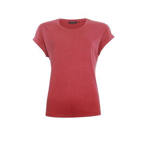 Anotherwoman dameskleding t-shirts & tops - t-shirt ronde hals. beschikbaar in maat 44 (rood)