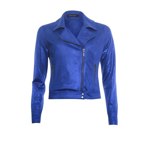 Anotherwoman ladieswear coats & jackets - bikerjacket. available in size  (blue)