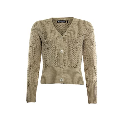 Anotherwoman ladieswear pullovers & vests - cardigan v-neck. available in size  (brown)