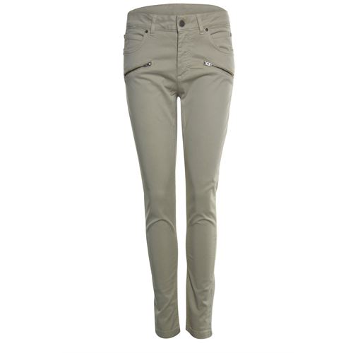 Poools ladieswear trousers - pant tencel. available in size 36 (brown)