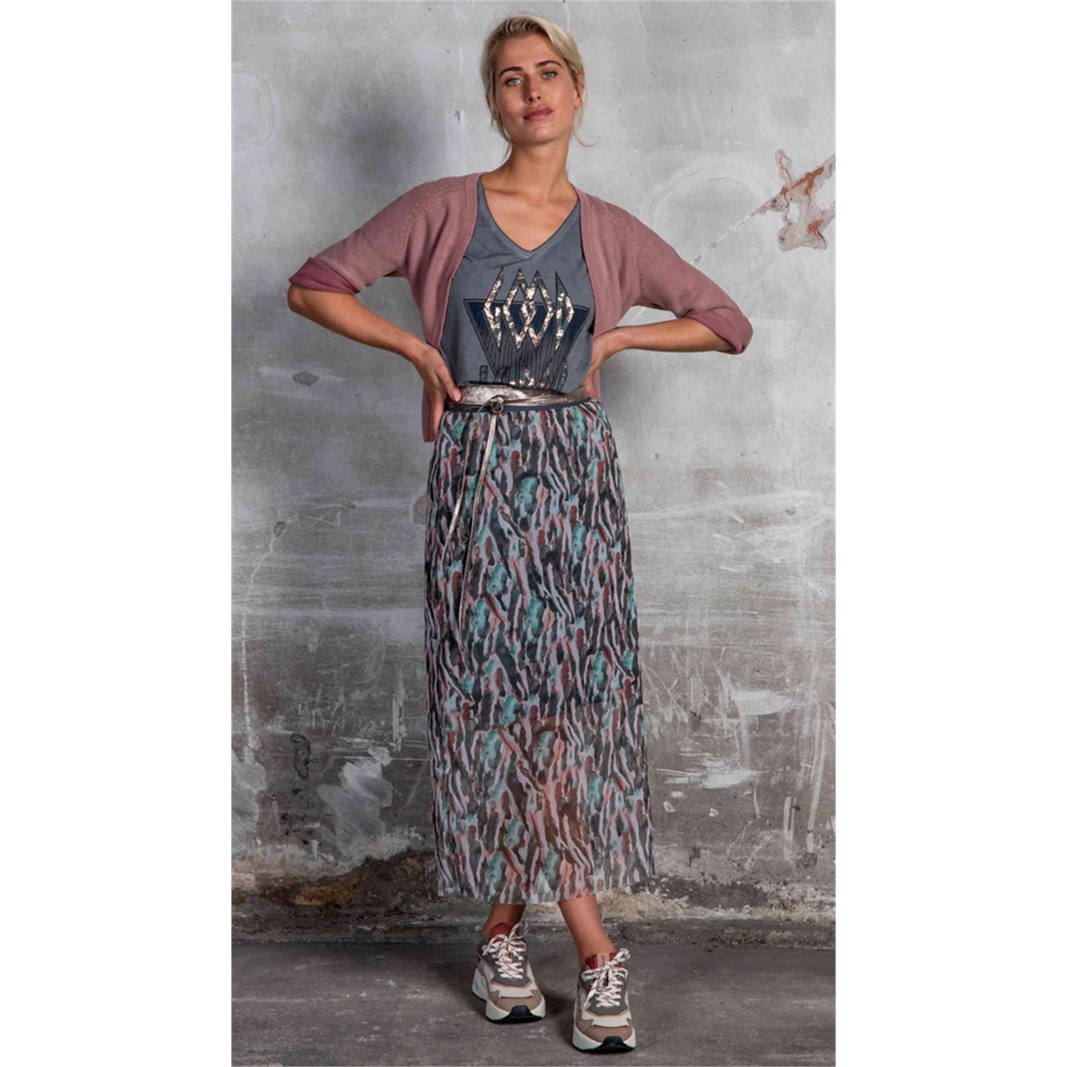 racket Beweegt niet Ritmisch Poools Rok mesh - Shop Poools dameskleding online