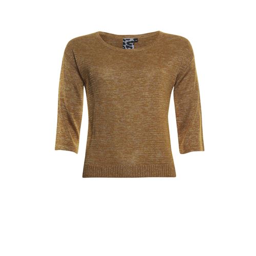 Poools dameskleding truien & vesten - sweater shiny. beschikbaar in maat 36,38,42,44,46 (geel)