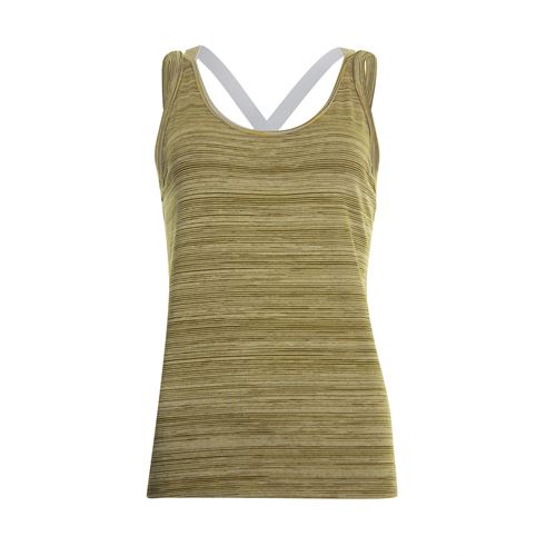 Poools dameskleding t-shirts & tops - singlet gold. beschikbaar in maat 42,44 (geel)