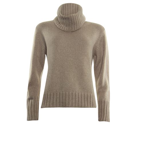 Anotherwoman ladieswear pullovers & vests - pullover with separate collar. available in size  (brown)