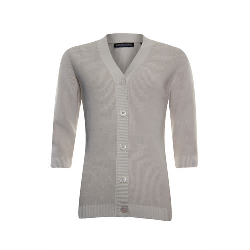 Roberto Sarto ladieswear pullovers & vests - cardigan v-neck short sleeves. available in size 40 (off-white)