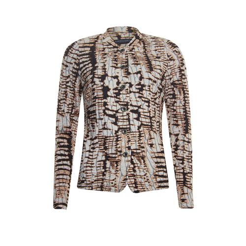 Roberto Sarto ladieswear pullovers & vests - jacket o-neck printed. available in size 38,40,42,44,46,48 (multicolor,yellow)