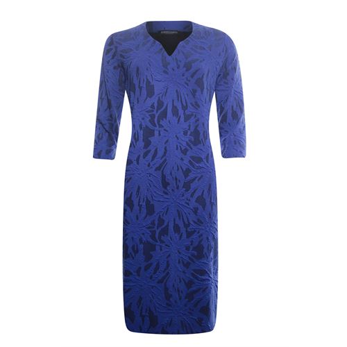 Roberto Sarto dameskleding jurken - jurk met 3/4 mouwen. beschikbaar in maat 38 (blauw)
