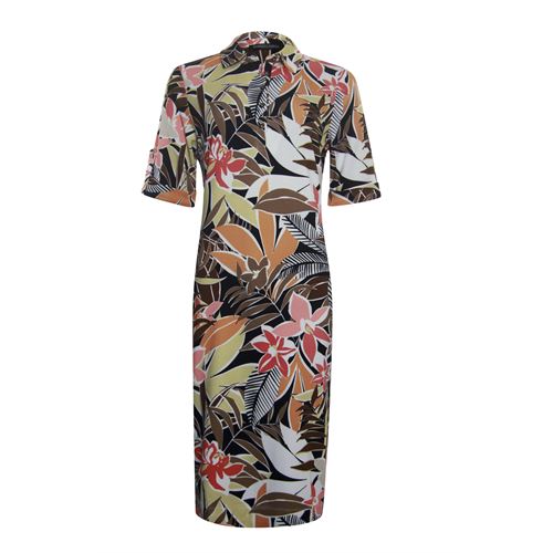 Roberto Sarto ladieswear dresses - dress polo printed. available in size 48 (multicolor,yellow)