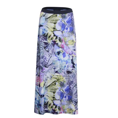 Roberto Sarto ladieswear skirts - long flaired skirt printed. available in size 38,40,42,46 (multicolor)