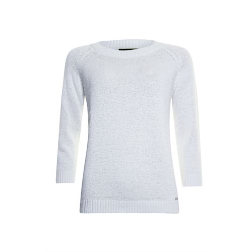 Roberto Sarto ladieswear pullovers & vests - pullover o-neck 3/4 sleeves. available in size  (white)