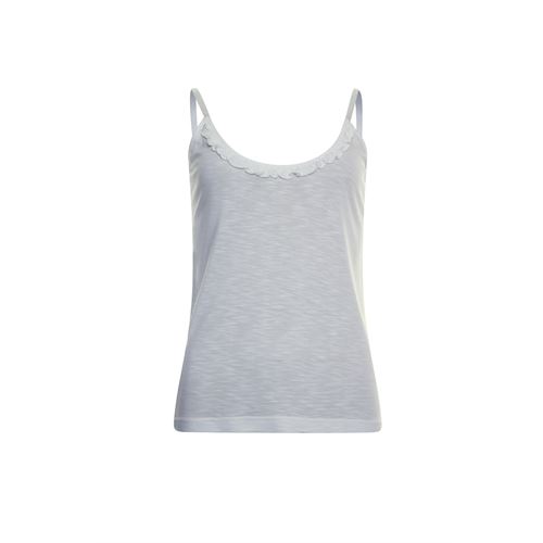 Anotherwoman ladieswear t-shirts & tops - top spaghetti straps volant. available in size 38 (white)