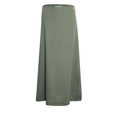 Anotherwoman ladieswear skirts - long skirt crincle. available in size 36,38,40,42,44,46 (olive)
