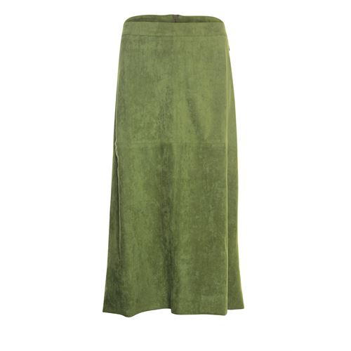 Anotherwoman ladieswear skirts - skirt fake suede. available in size 42 (olive)