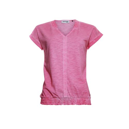 Anotherwoman dameskleding t-shirts & tops - t-shirt met v-hals. mix 38,40,42,44,46 (roze)