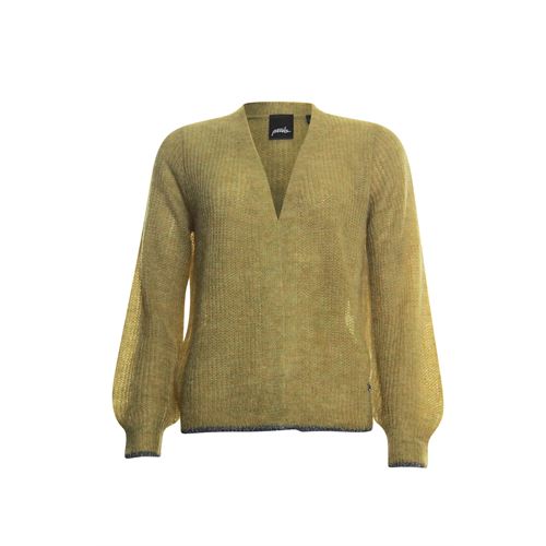 Poools ladieswear pullovers & vests - cardigan mohair. available in size 36,38,40,42,44,46 (olive)
