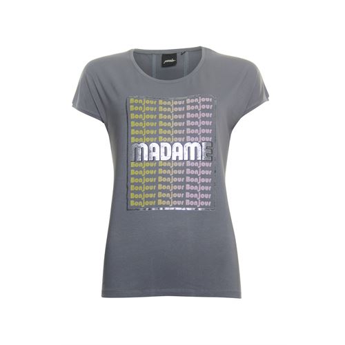 Poools dameskleding t-shirts & tops - t-shirt madame. mix 36,42,44 (grijs)