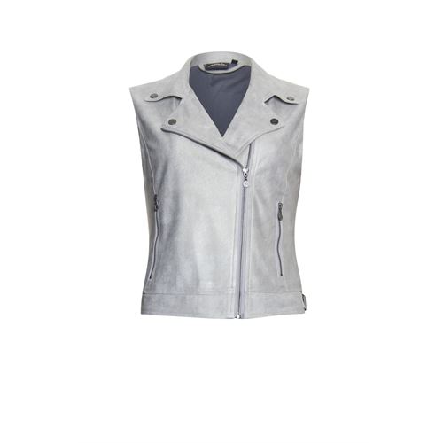 Poools ladieswear coats & jackets - gilet pu. available in size 36,38,40,42,44,46 (grey)