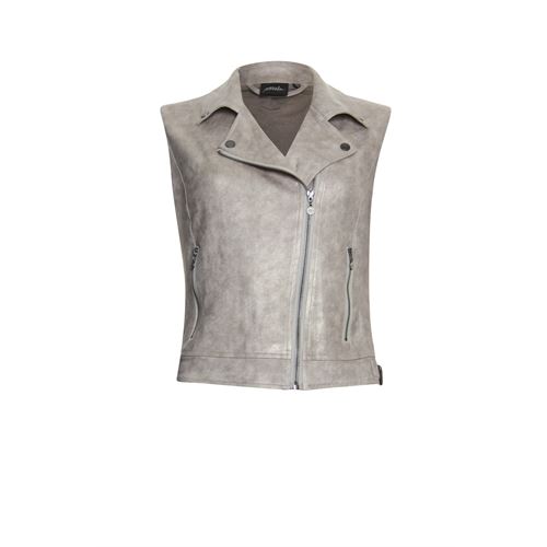 Poools ladieswear coats & jackets - gilet pu. available in size 36,38,40,42,44 (brown)