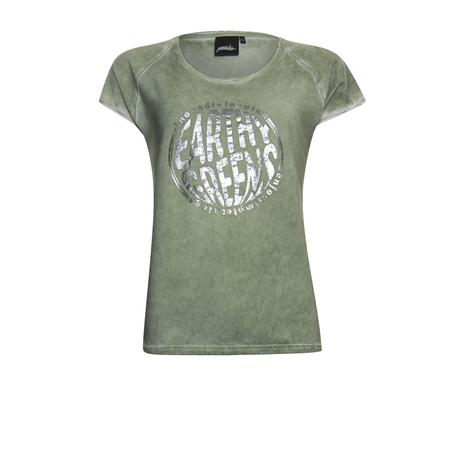 filosofie Eenvoud Archeologisch Poools T-shirt washed - Shop Poools dameskleding online