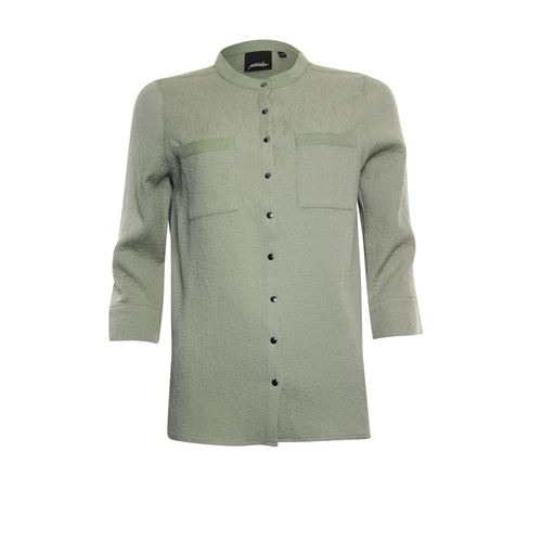 Poools dameskleding blouses & tunieken - blouse structuur. mix 36,38,40,46 (groen)