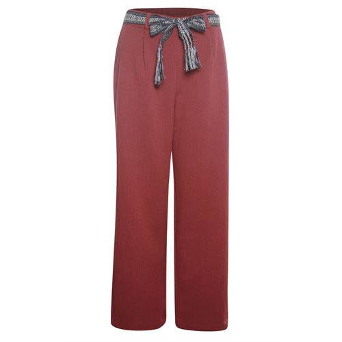 Poools ladieswear trousers - pant structure. available in size 38,42,44 (red)