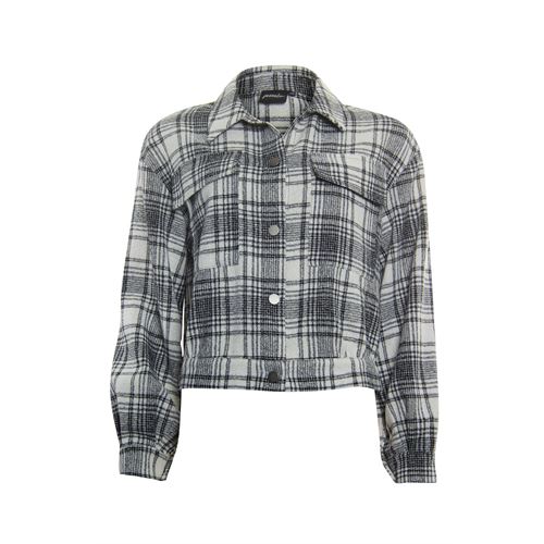 Poools ladieswear coats & jackets - jacket check. available in size 36,38,40,42,44,46 (off-white)