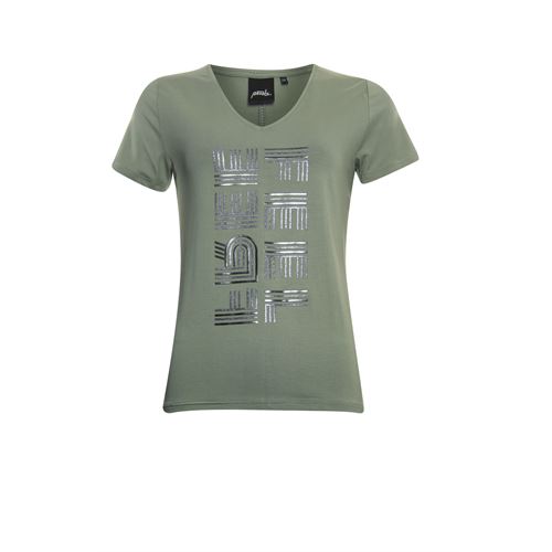 Poools dameskleding t-shirts & tops - t-shirt feel. mix 42 (groen)