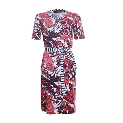 Roberto Sarto ladieswear dresses - dress with o-neck and belt. available in size 38,40,42,44,46,48 (multicolor)