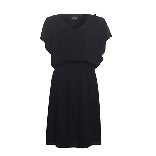 Poools ladieswear dresses - skirt ruffles. available in size 36,38,40,42,46 (black)